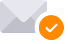 icon envelope tick round orange animated no repeat v1 - Ερμαφρόδιτη τσιπούρα